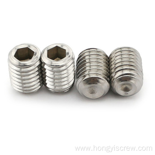 Alloy Steel Head Flat Point Socket Set Screw